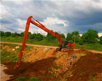 成都長臂挖機租賃