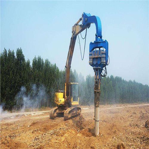 振動錘打樁機(jī)施工過程中的注意事項