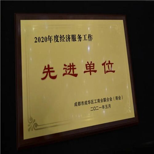 2020年度經(jīng)濟服務(wù)工作先進單位